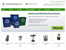 Tablet Screenshot of homerecycling.co.uk